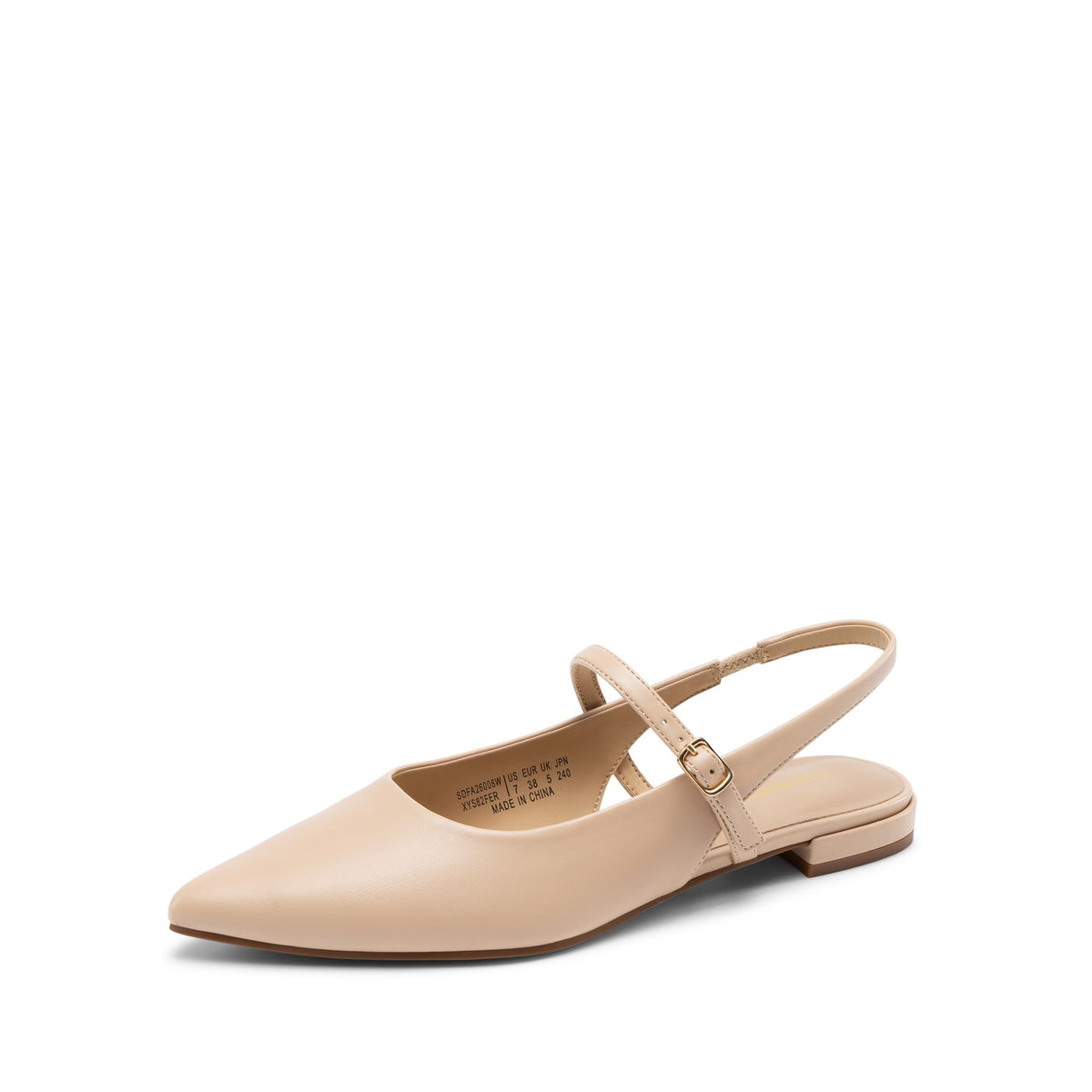 DREAM PAIRS Women's Slingback Dressy Mary Jane Ballet Flats