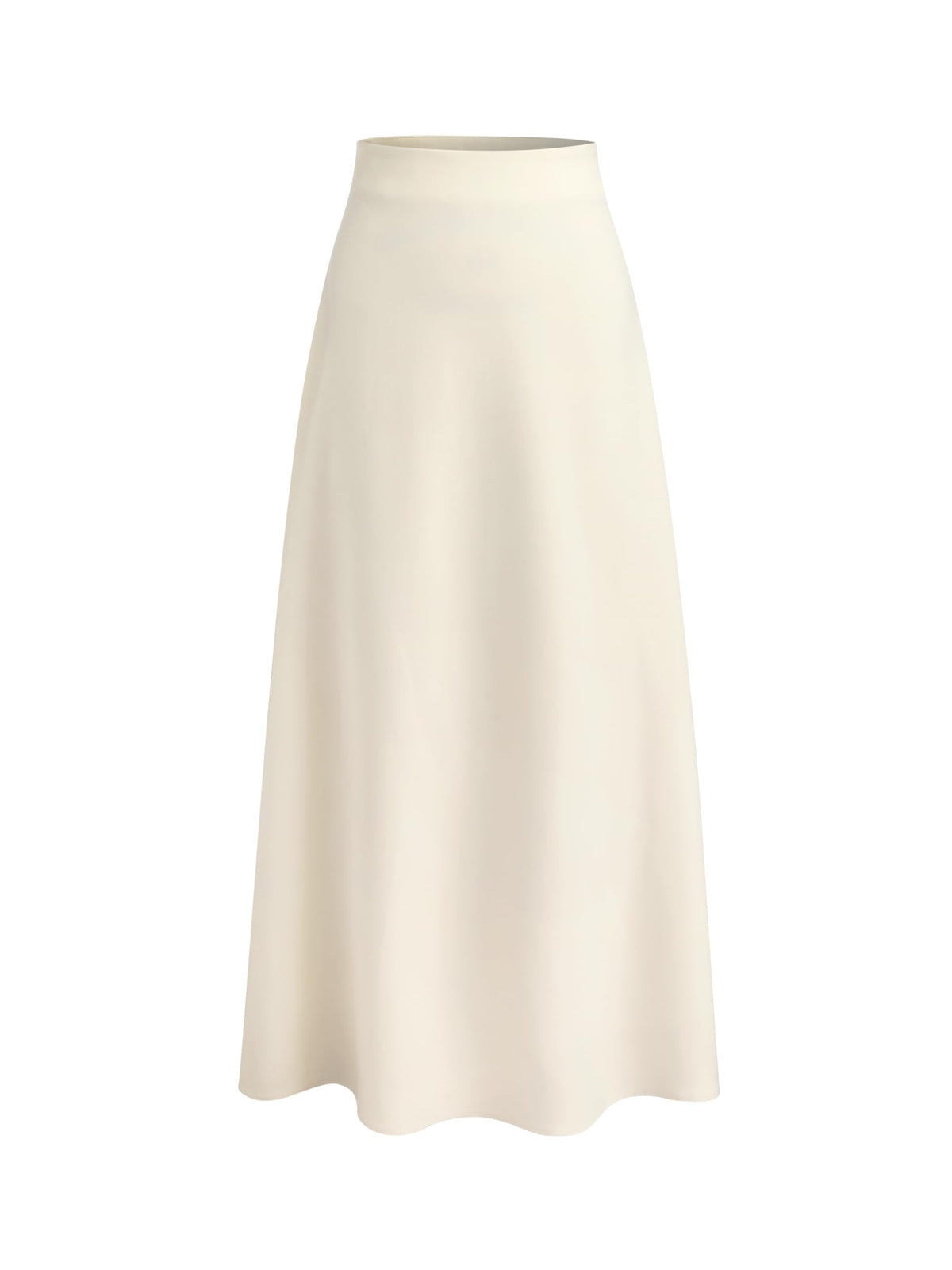 CIDER Womens High Waist Pleated Maxi Skirt