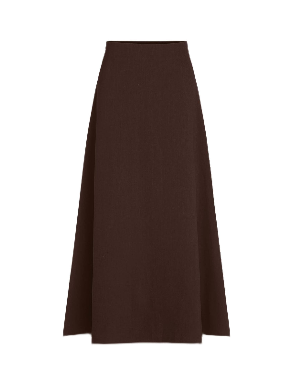 CIDER Womens High Waist Pleated Maxi Skirt