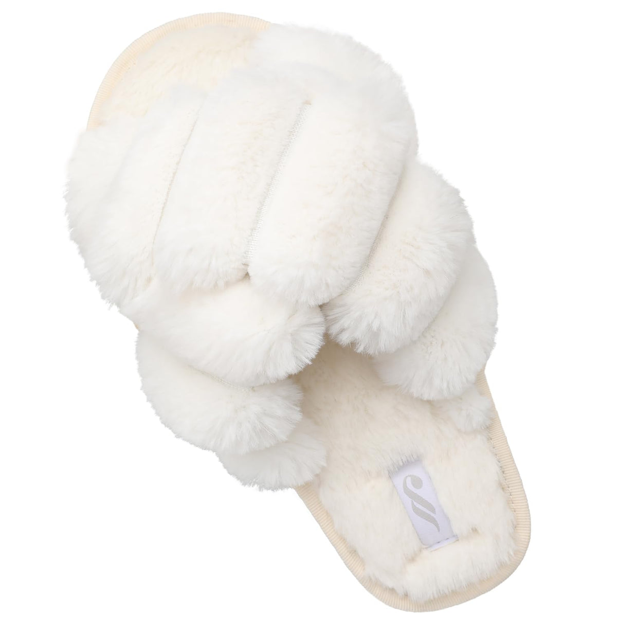 JIASUQI Womens Slippers Fuzzy Fluffy House Slippers for Women House Shoes