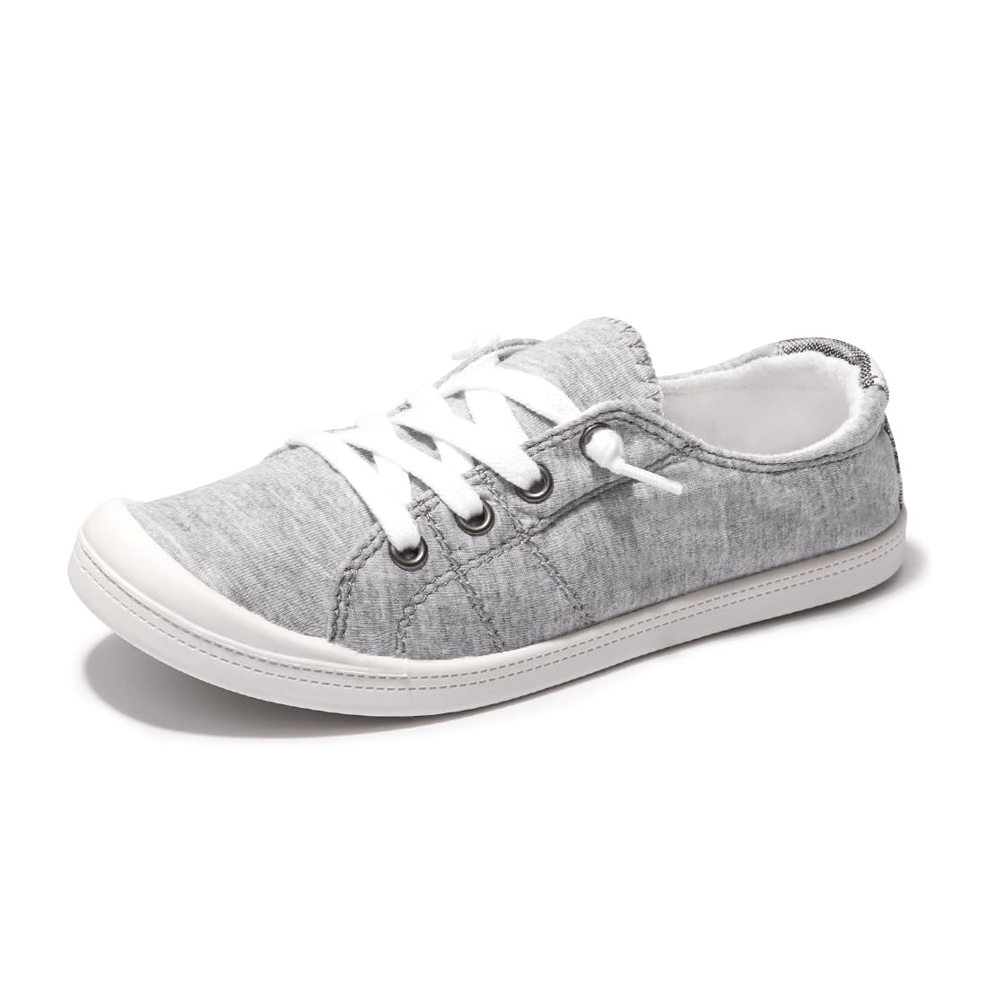 Women's Slip-On Canvas Sneakers, Low Top Walking Shoes