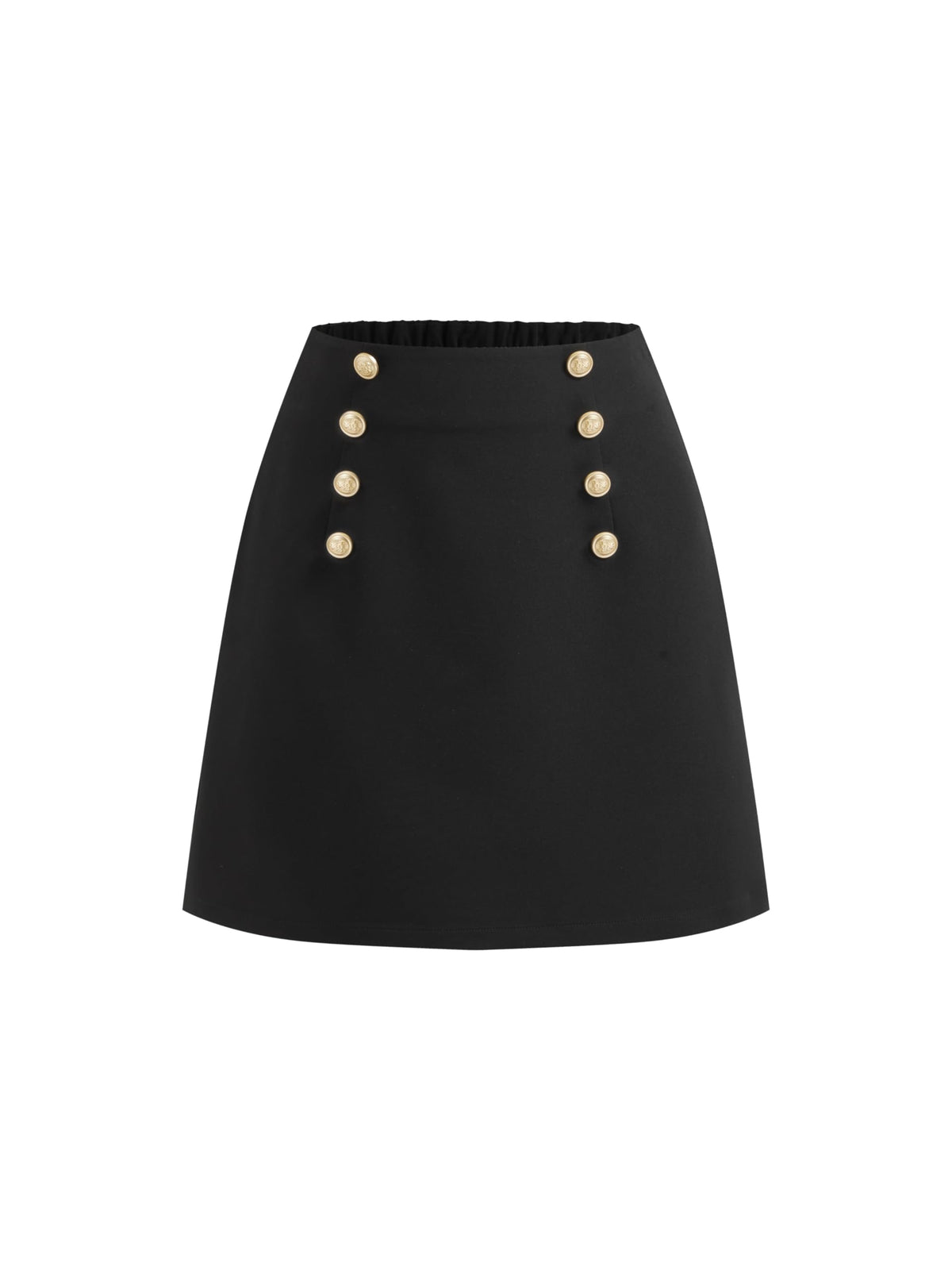 CIDER Mini Skirt High Waist Split Party Basic A Line Skirt