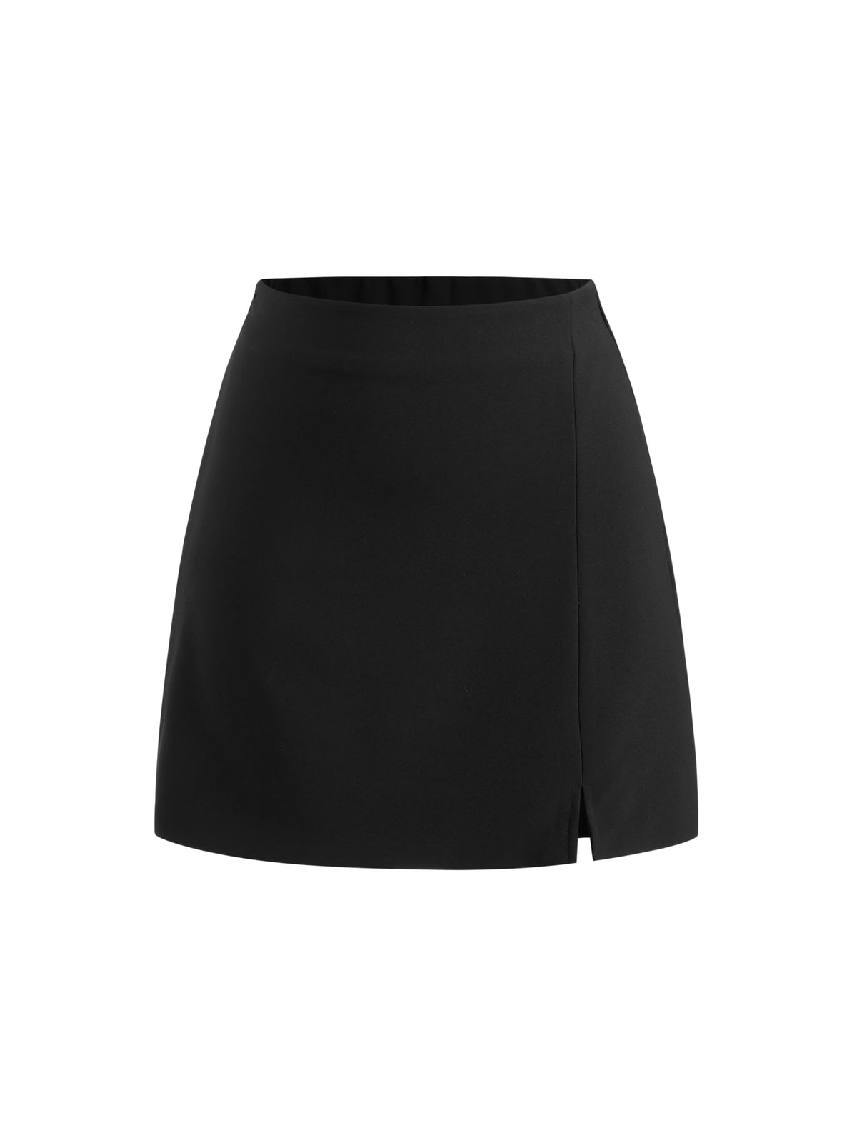 CIDER Mini Skirt High Waist Split Party Basic A Line Skirt