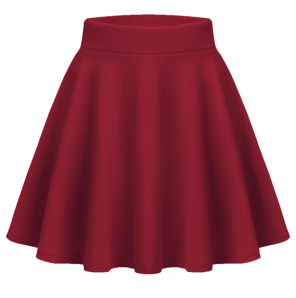 Zeagoo Women's Skirt Basic Mini Skater Skirt 2026 Summer Skirts Stretchable High Waist A-Line Party Club Skirts