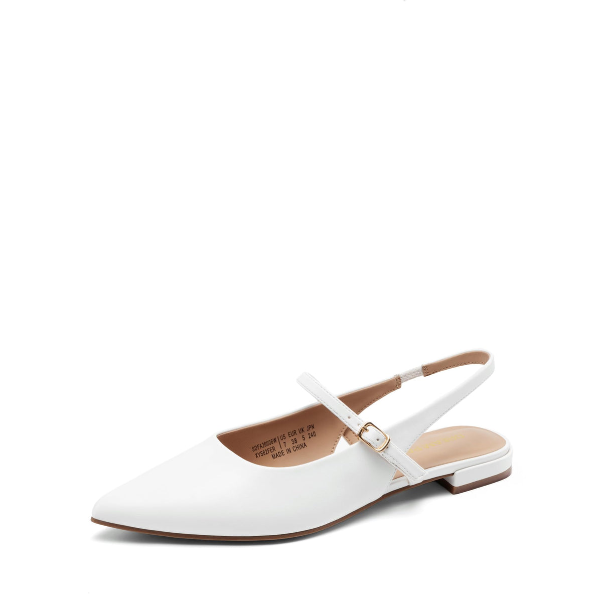 DREAM PAIRS Women's Slingback Dressy Mary Jane Ballet Flats