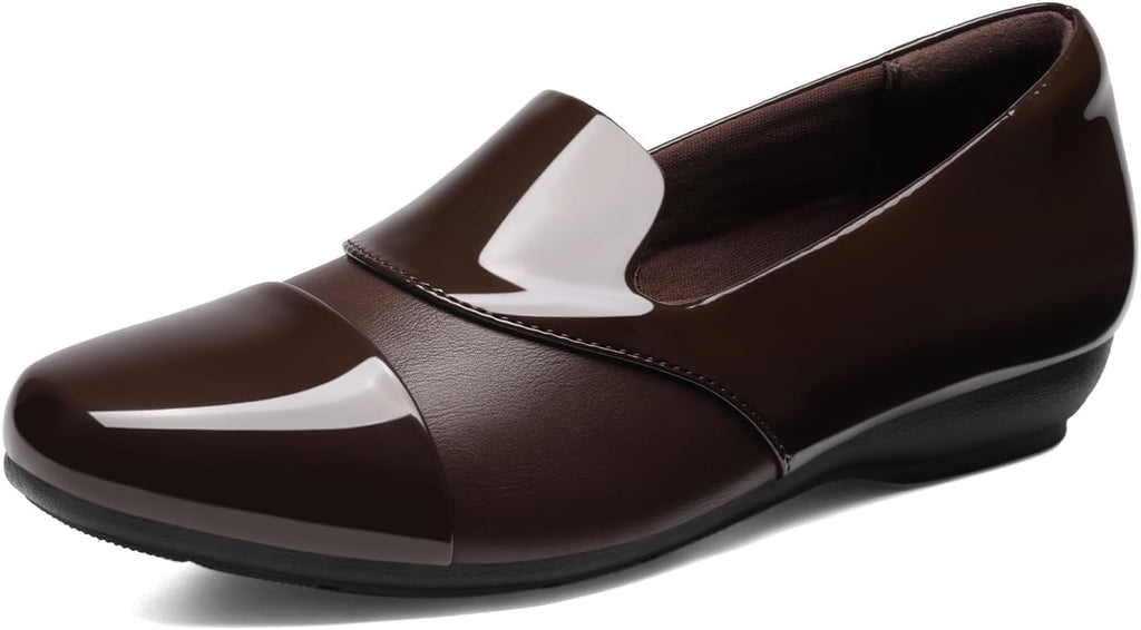 DREAM PAIRS Women's Loafers Orthopedic Work Dress Shoes