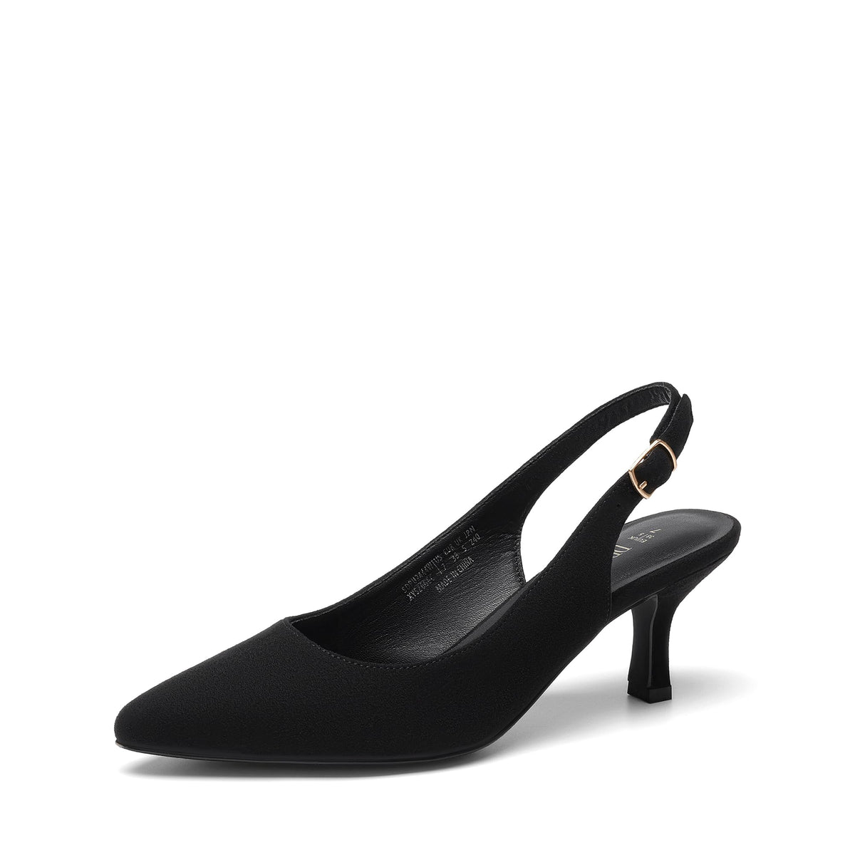 DREAM PAIRS Women's Kitten Slingback Heels Pumps