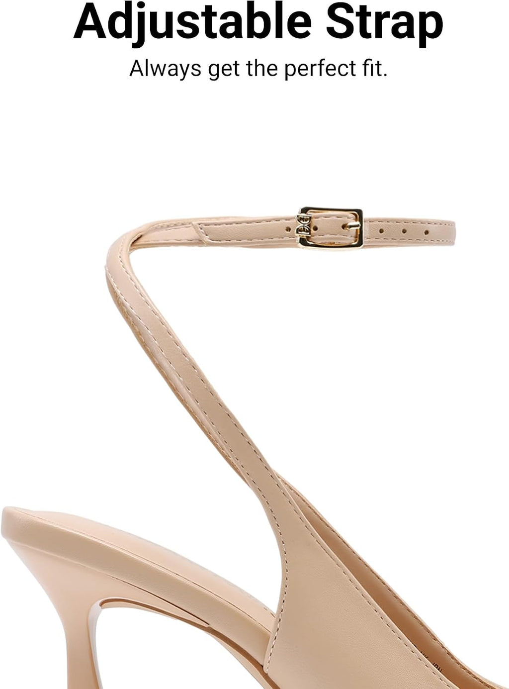 DREAM PAIRS Women's Closed Toe High Heel Pumps Shoes