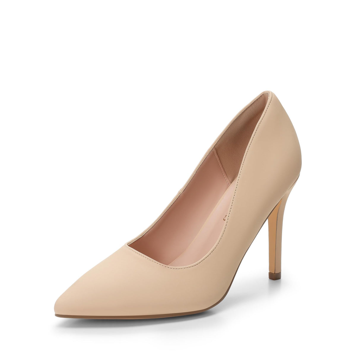 DREAM PAIRS Women's Closed Pointed Toe High Heels