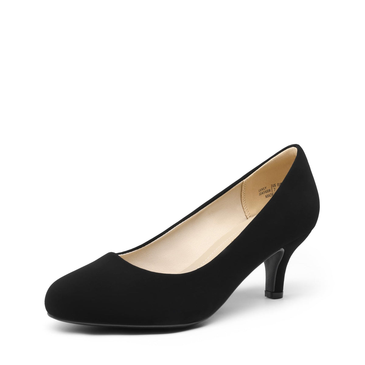 DREAM PAIRS Women's Comfortable Kitten Heels Pumps