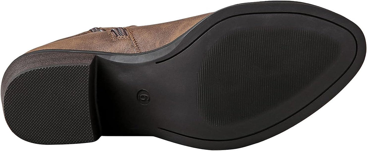 GLOBALWIN Cowboy Boots for Women, Mid-Calf Western Style