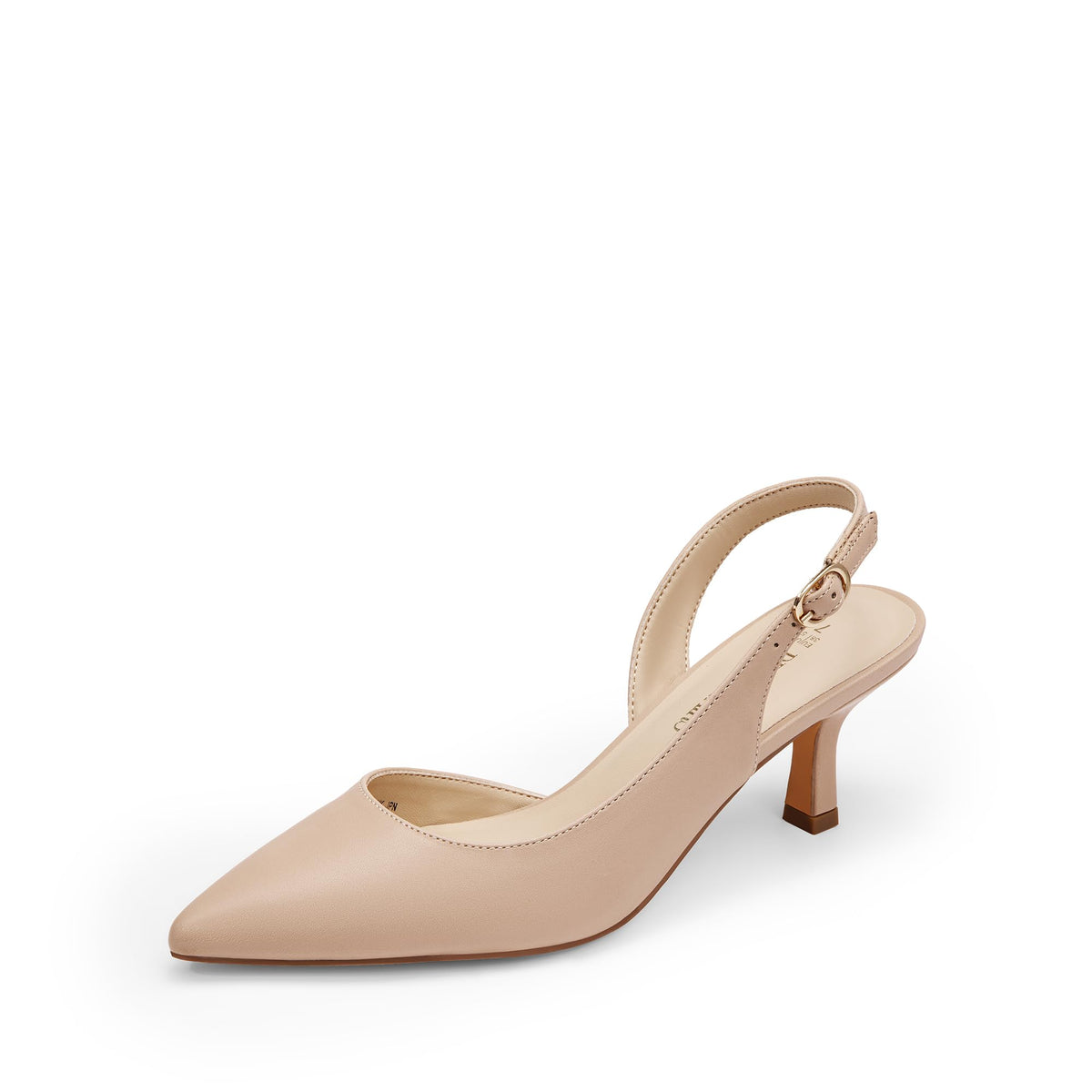 DREAM PAIRS Women's Kitten Slingback Heels Pumps