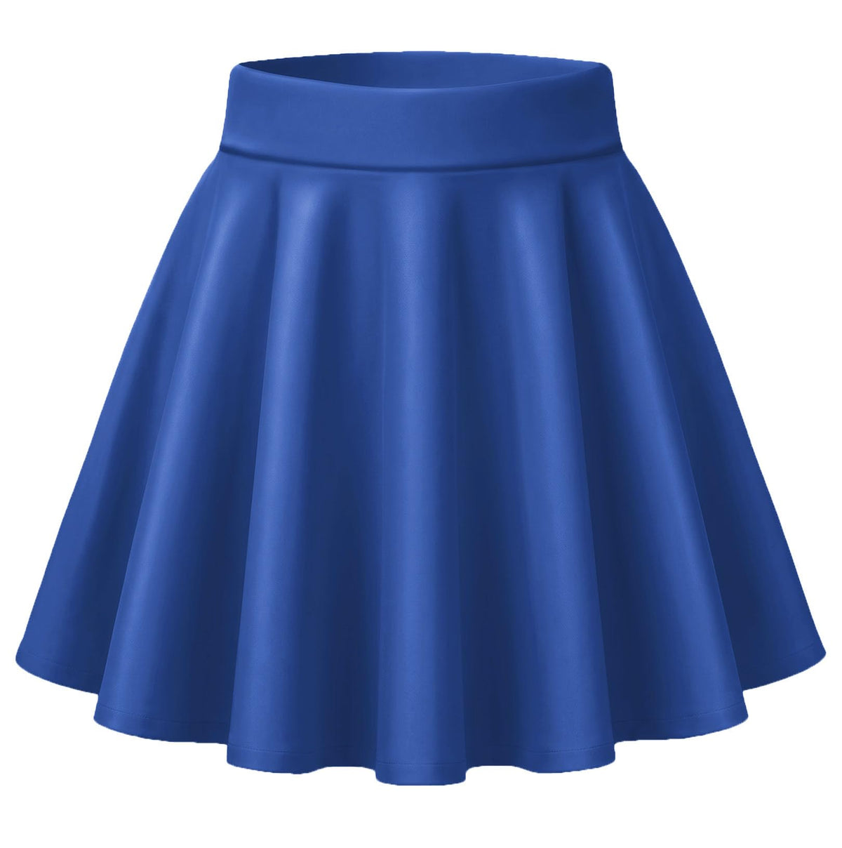Zeagoo Women's Skirt Basic Mini Skater Skirt 2026 Summer Skirts Stretchable High Waist A-Line Party Club Skirts