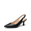 DREAM PAIRS Women's Kitten Slingback Heels Pumps