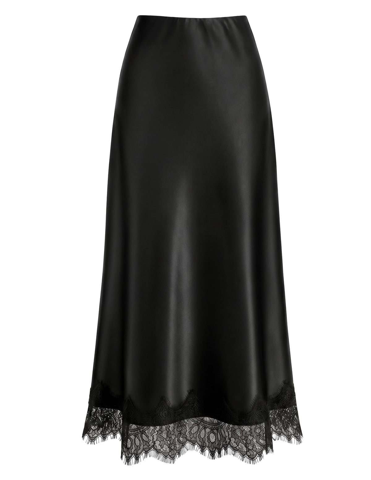 ZESICA Women's Lace Satin Maxi Skirts Fall 2026 Business Casual Long Skirt