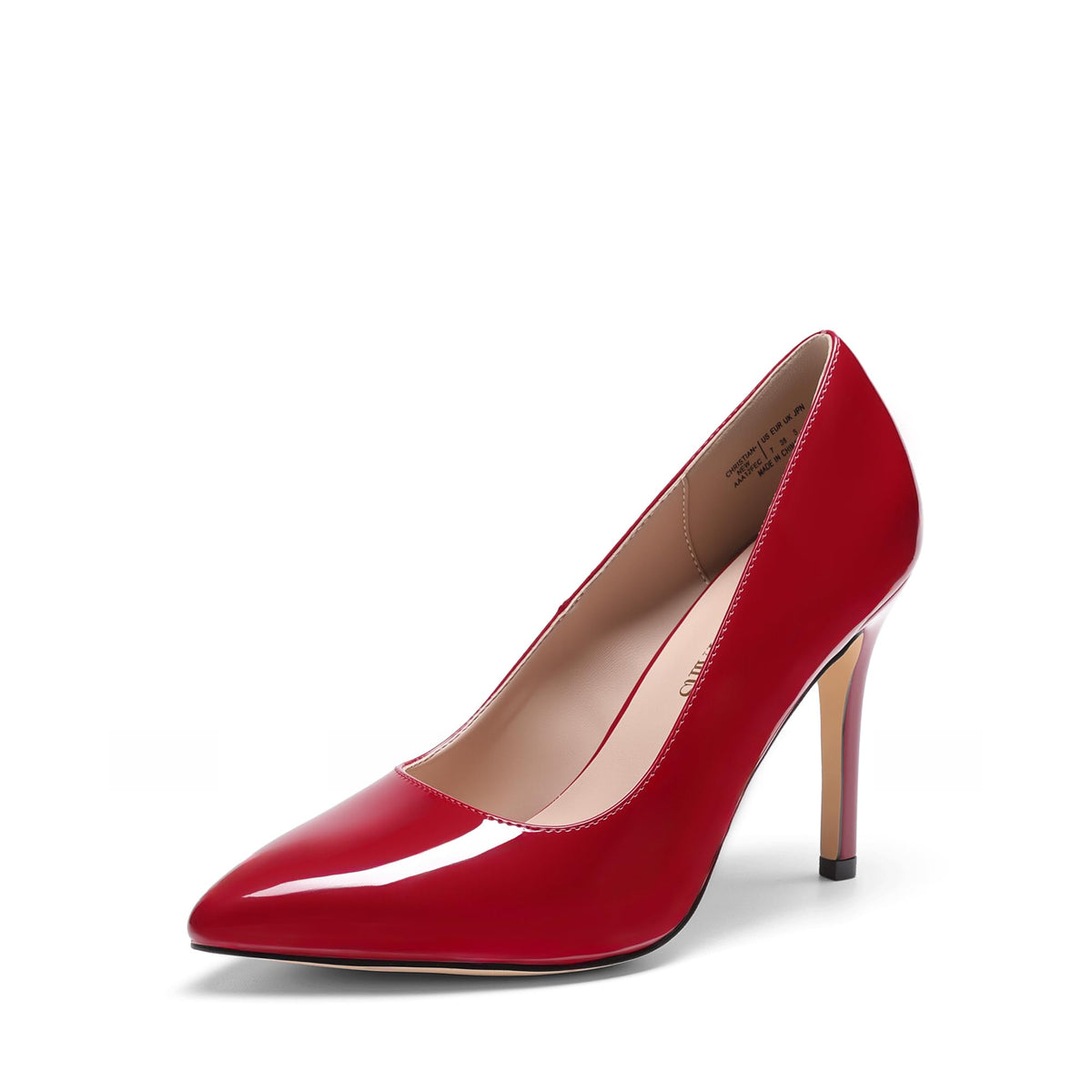 DREAM PAIRS Women's Closed Pointed Toe High Heels