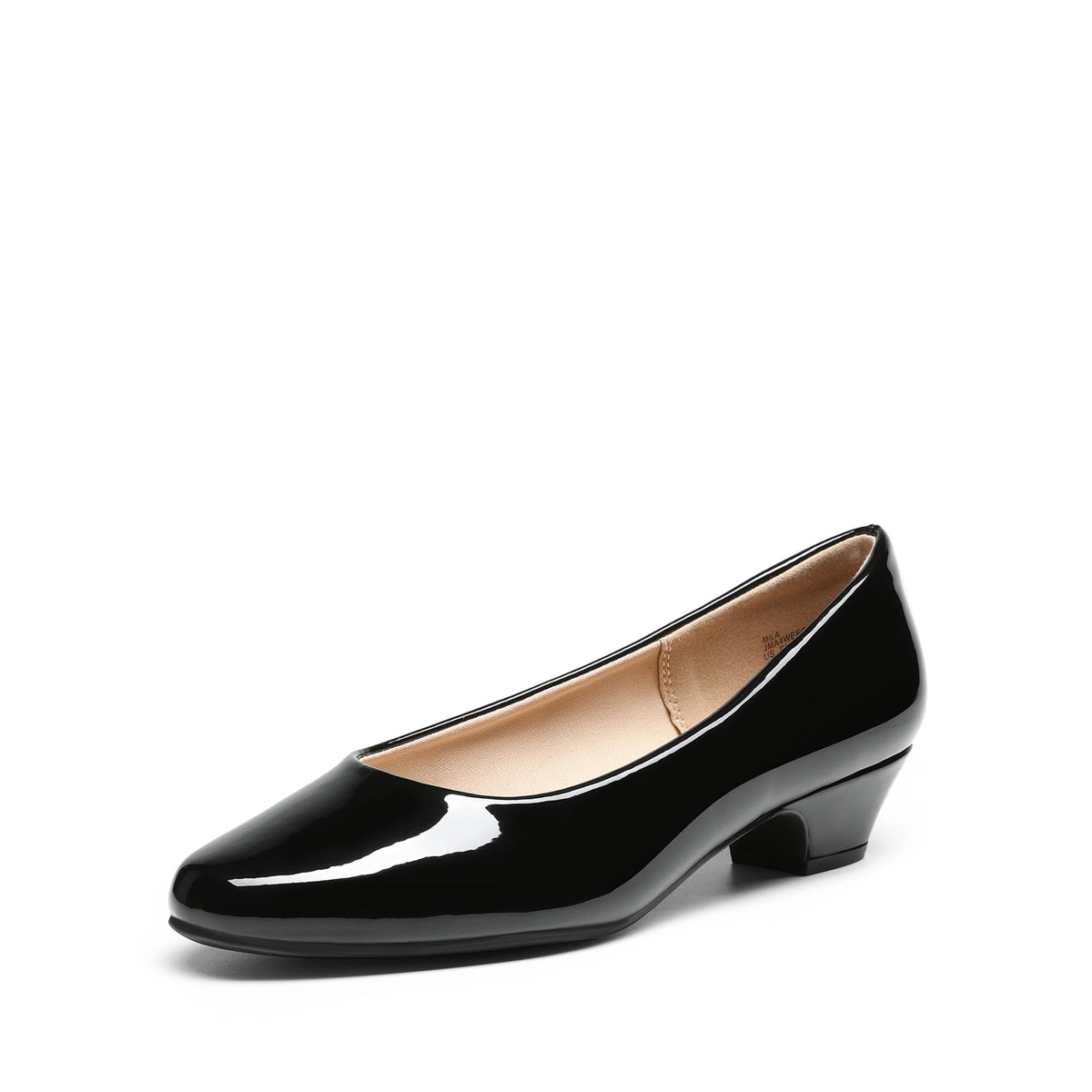 DREAM PAIRS Women's Low Chunky Heel Pump Dress Shoes