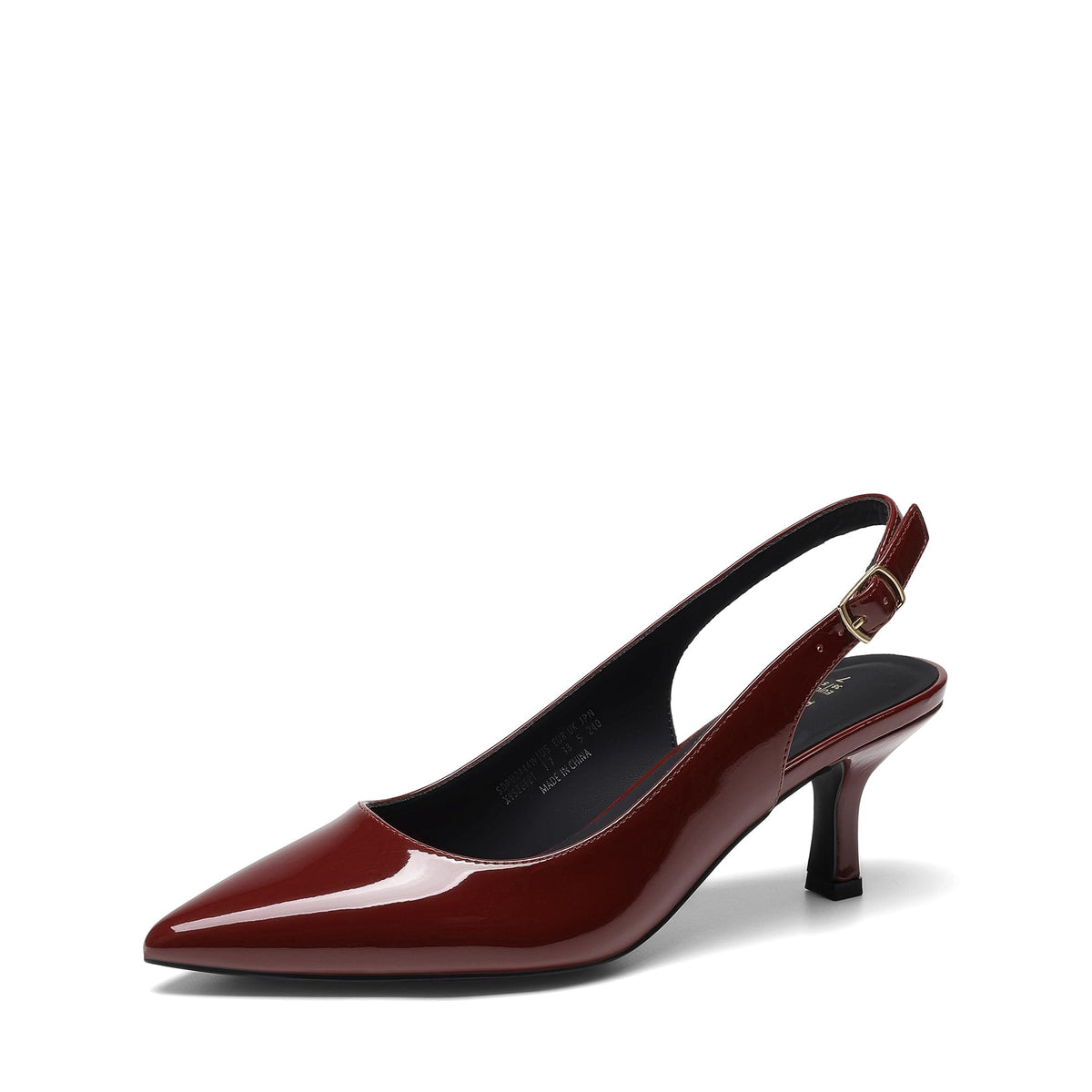 DREAM PAIRS Women's Kitten Slingback Heels Pumps