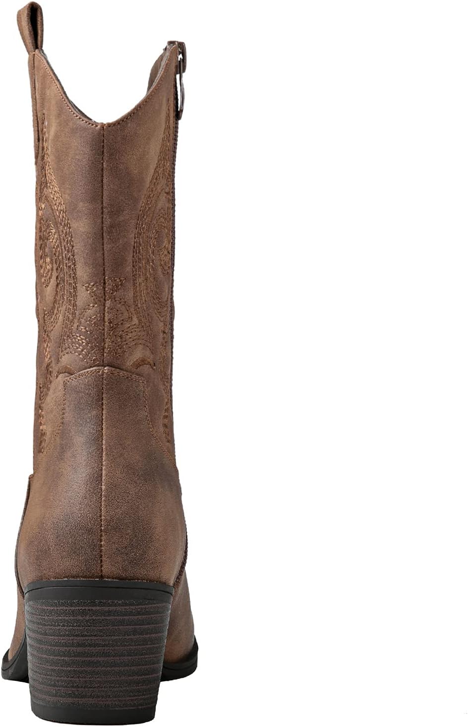 GLOBALWIN Cowboy Boots for Women, Mid-Calf Western Style