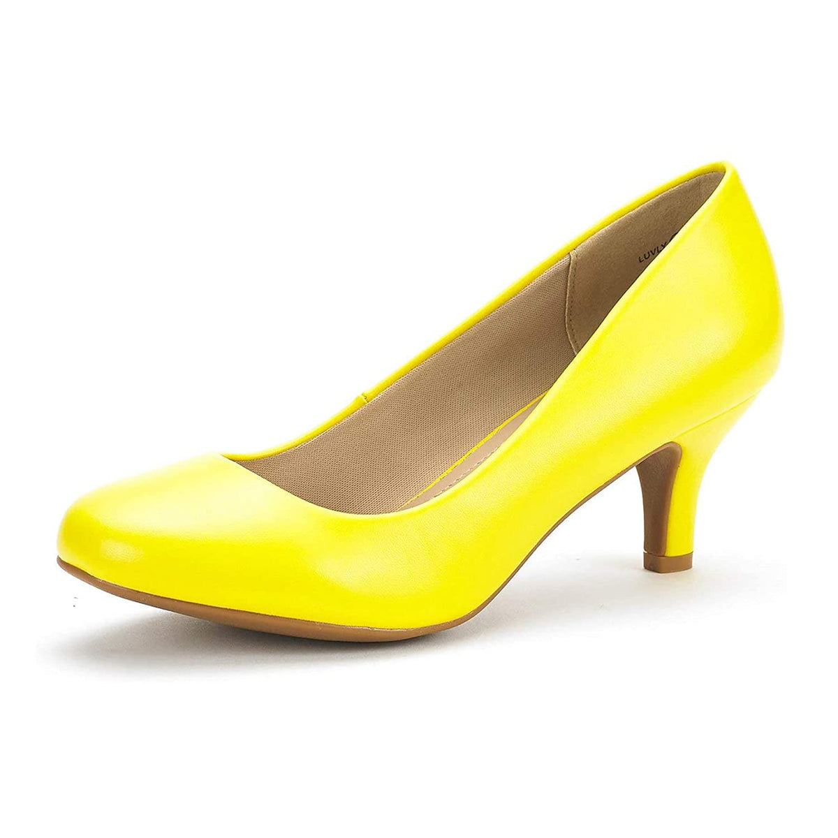 DREAM PAIRS Women's Comfortable Kitten Heels Pumps