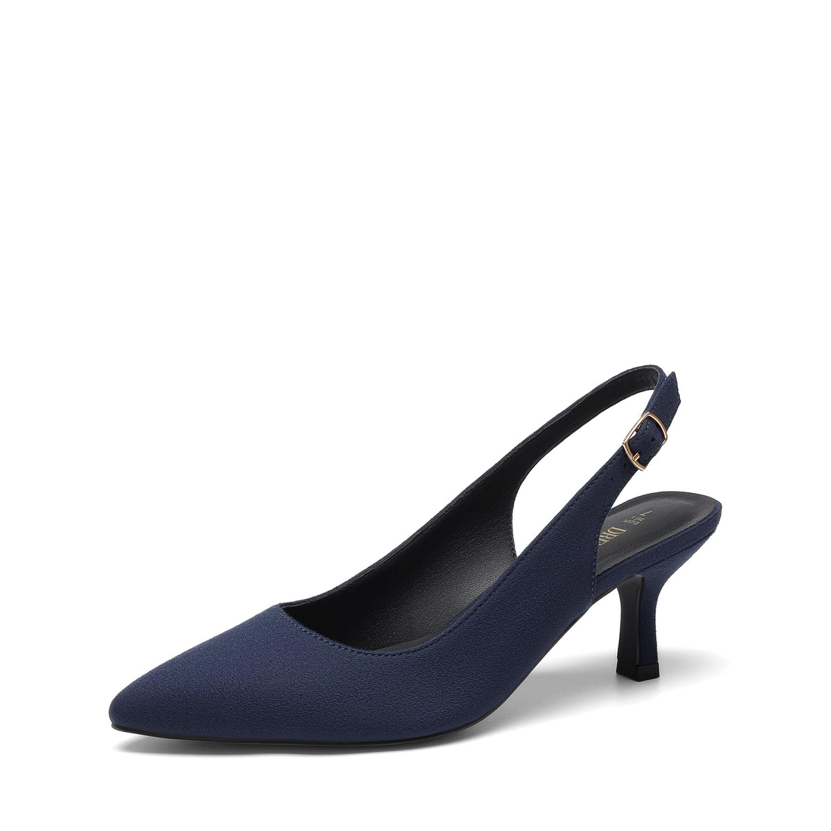 DREAM PAIRS Women's Kitten Slingback Heels Pumps