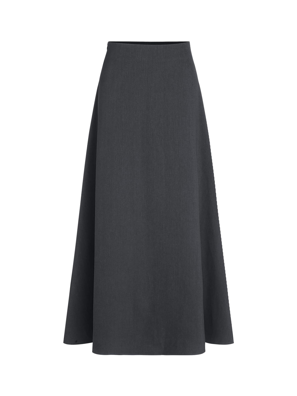 CIDER Womens High Waist Pleated Maxi Skirt