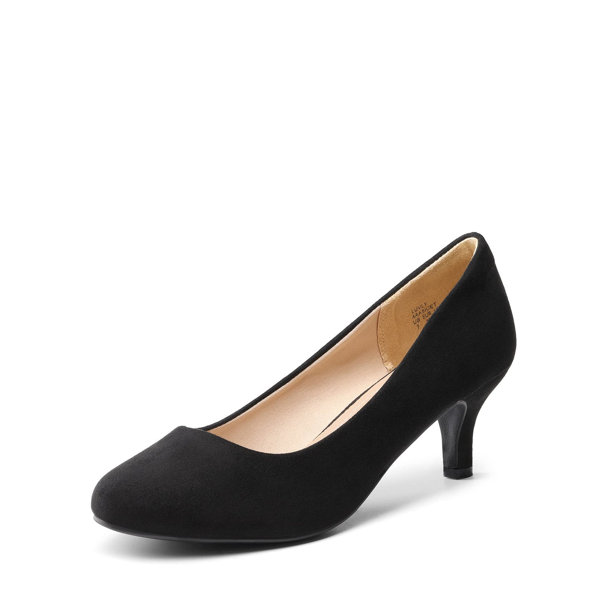 DREAM PAIRS Women's Comfortable Kitten Heels Pumps