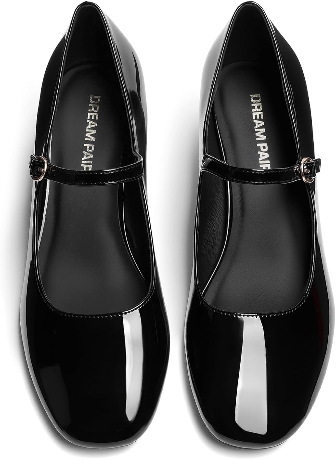 DREAM PAIRS Women's Mary Jane Shoes Low Chunky Heel Pumps
