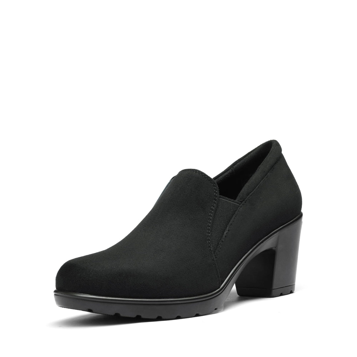 DREAM PAIRS Women's Dress Shoes Block Heel Loafers Pumps