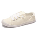 Women's Slip-On Canvas Sneakers, Low Top Walking Shoes