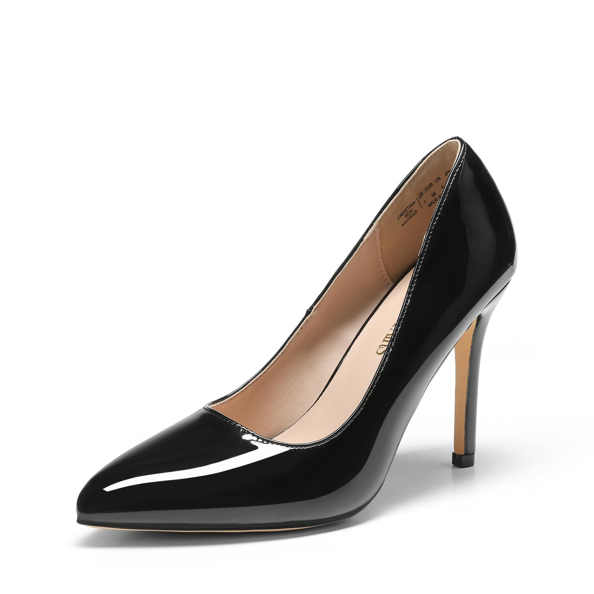 DREAM PAIRS Women's Closed Pointed Toe High Heels