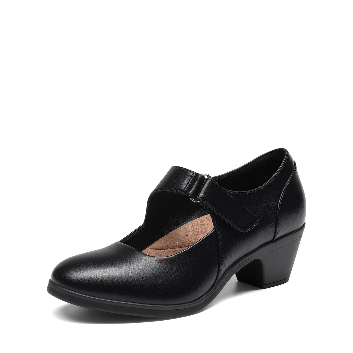 DREAM PAIRS Women's Mary Jane Dress Shoes Block Pumps