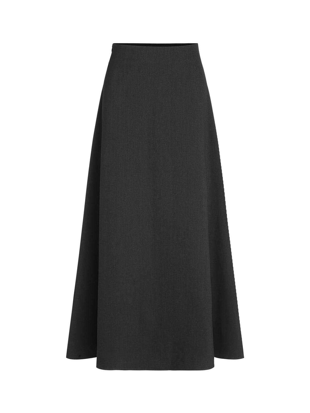 CIDER Womens High Waist Pleated Maxi Skirt