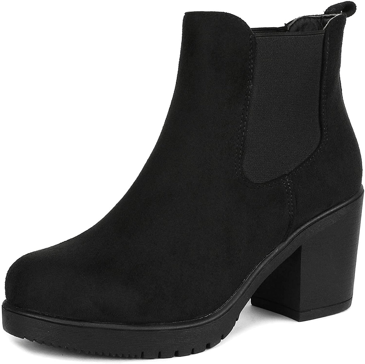 DREAM PAIRS Women's Chelsea Ankle Boots Fall Booties Shoes