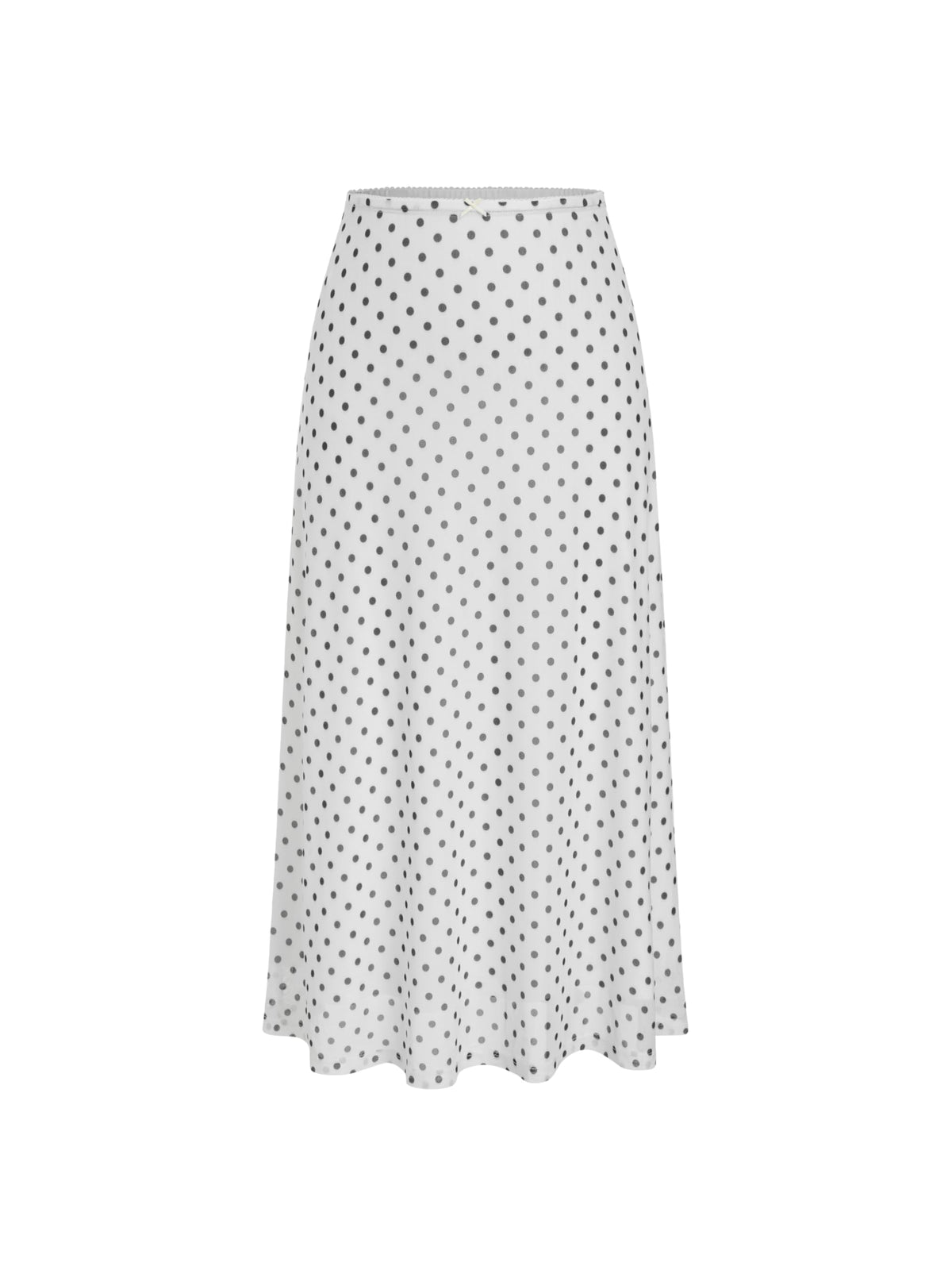 CIDER Womens Polka Dot Skirts Mesh High Waist Boho Flowy Long Midi Skirts