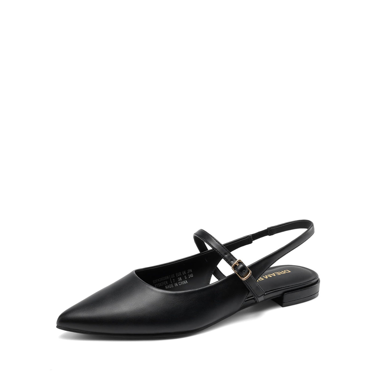 DREAM PAIRS Women's Slingback Dressy Mary Jane Ballet Flats