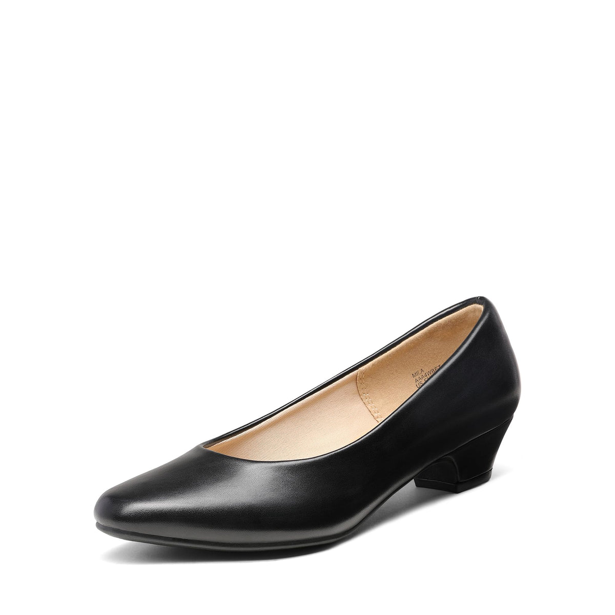 DREAM PAIRS Women's Low Chunky Heel Pump Dress Shoes
