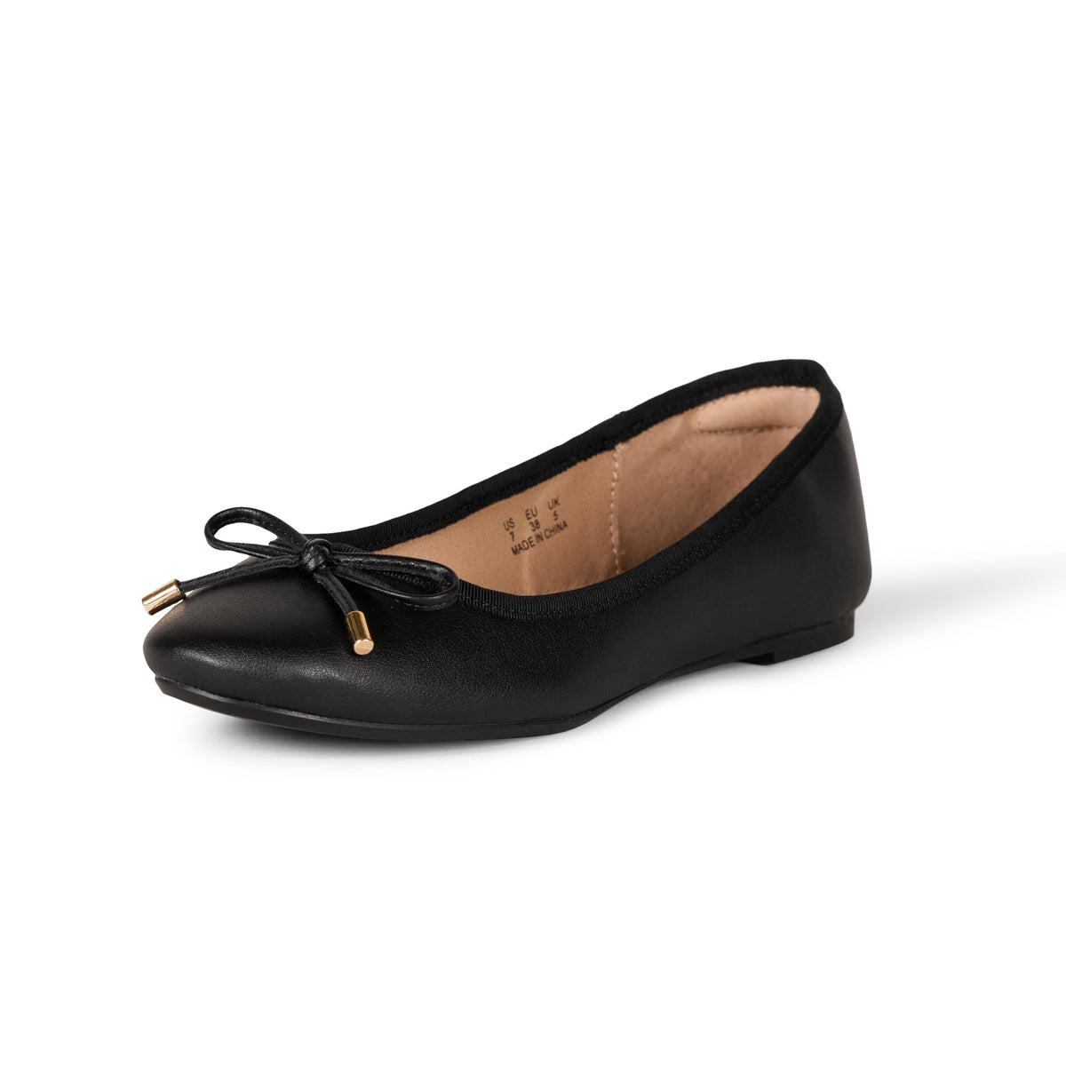 Amazon Essentials Women's Round Toe Ballet Flats