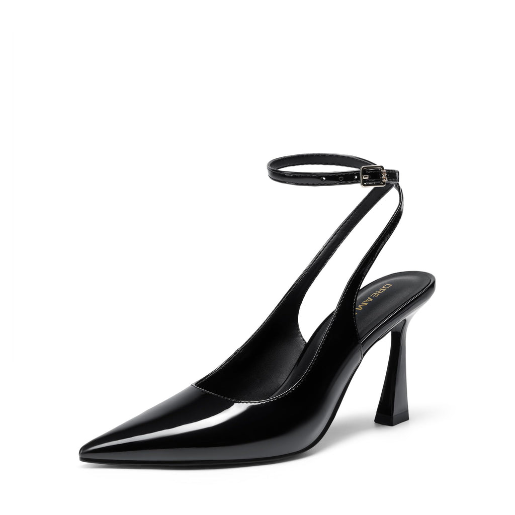 DREAM PAIRS Women's Closed Toe High Heel Pumps Shoes