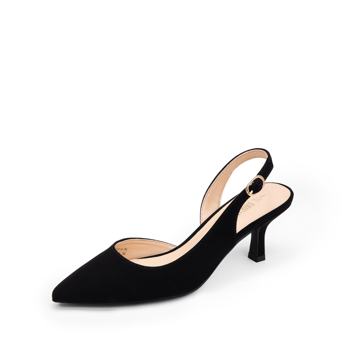 DREAM PAIRS Women's Kitten Slingback Heels Pumps