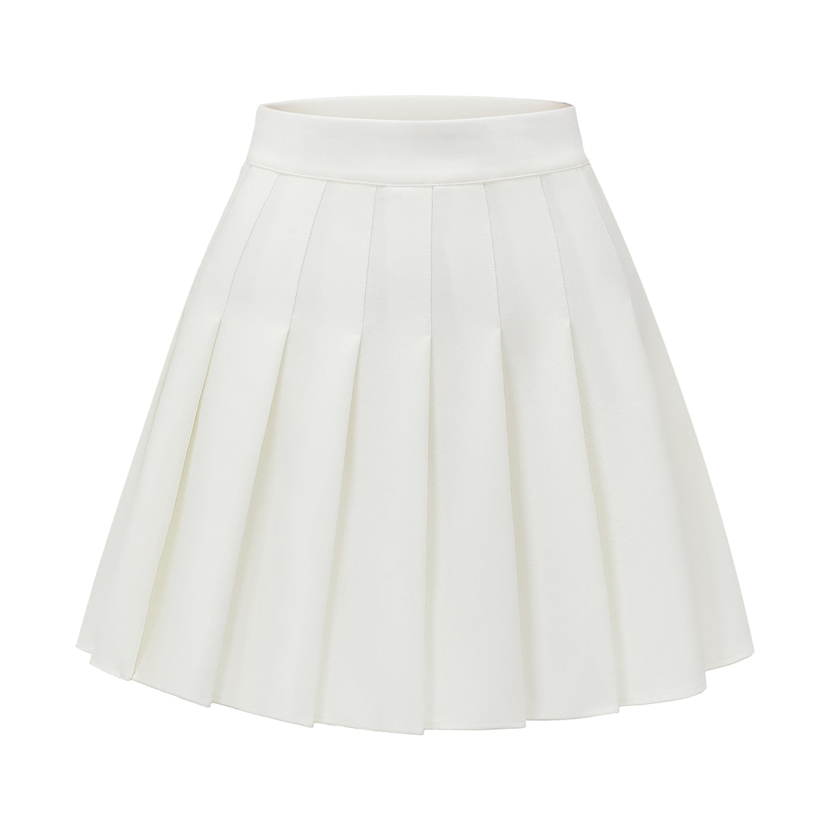 DRESS NICES Women Pleated Skirt A-Line Short Mini Basic Skirt School Uniform Cheerleader Skirts Skater Skirt