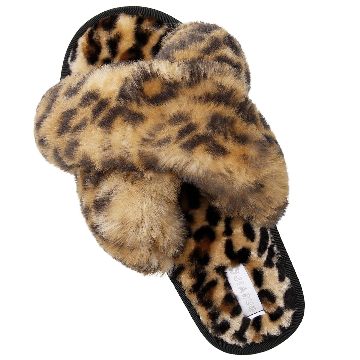 JIASUQI Womens Slippers Fuzzy Fluffy House Slippers for Women House Shoes