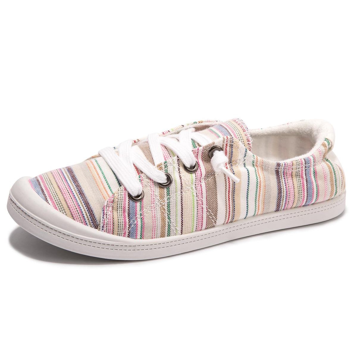 Women's Slip-On Canvas Sneakers, Low Top Walking Shoes
