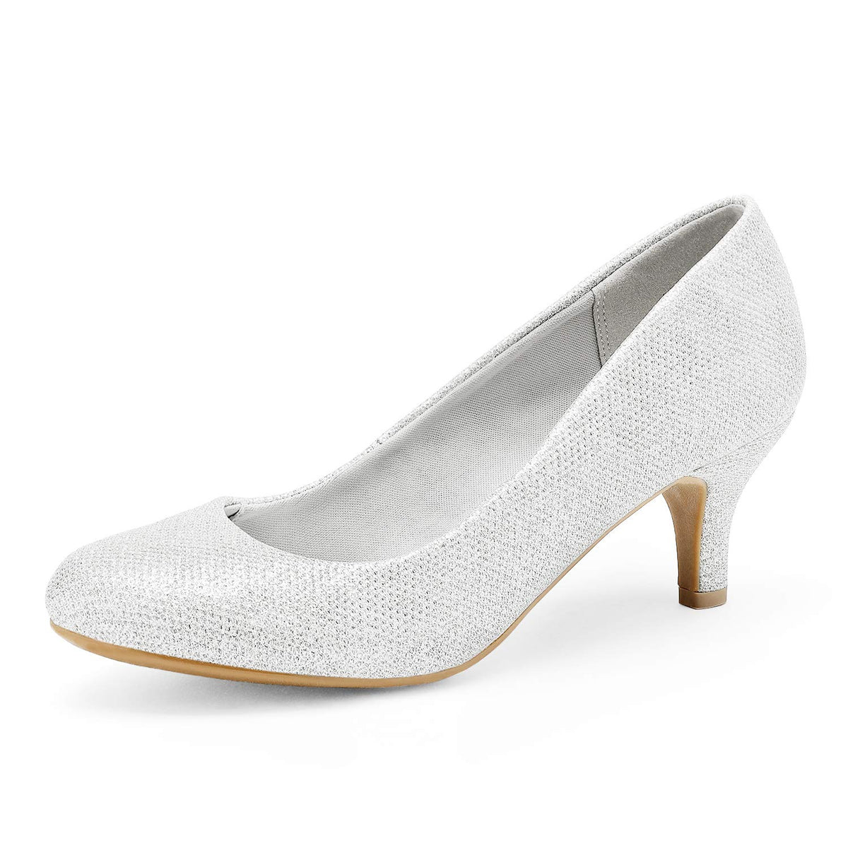 DREAM PAIRS Women's Comfortable Kitten Heels Pumps