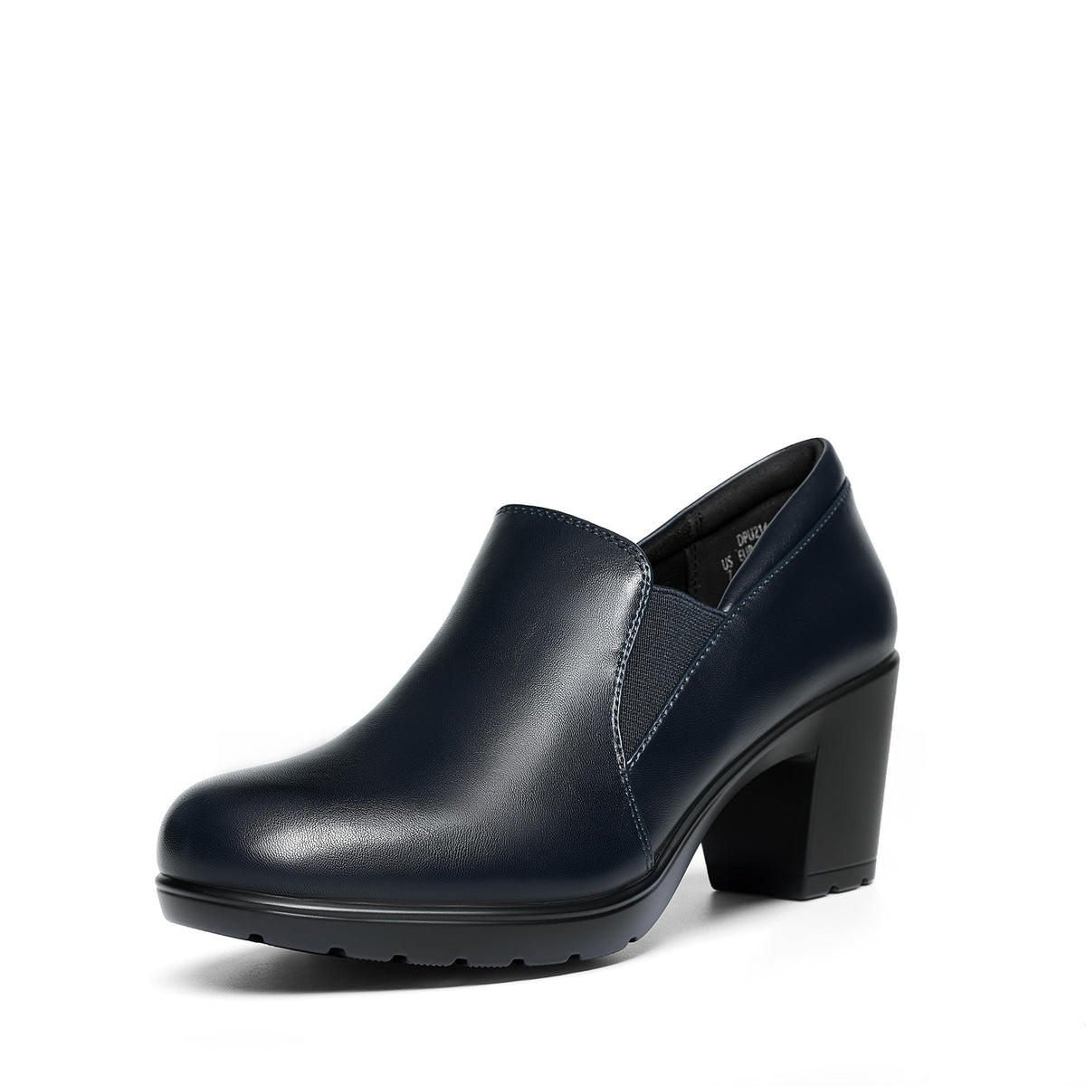 DREAM PAIRS Women's Dress Shoes Block Heel Loafers Pumps