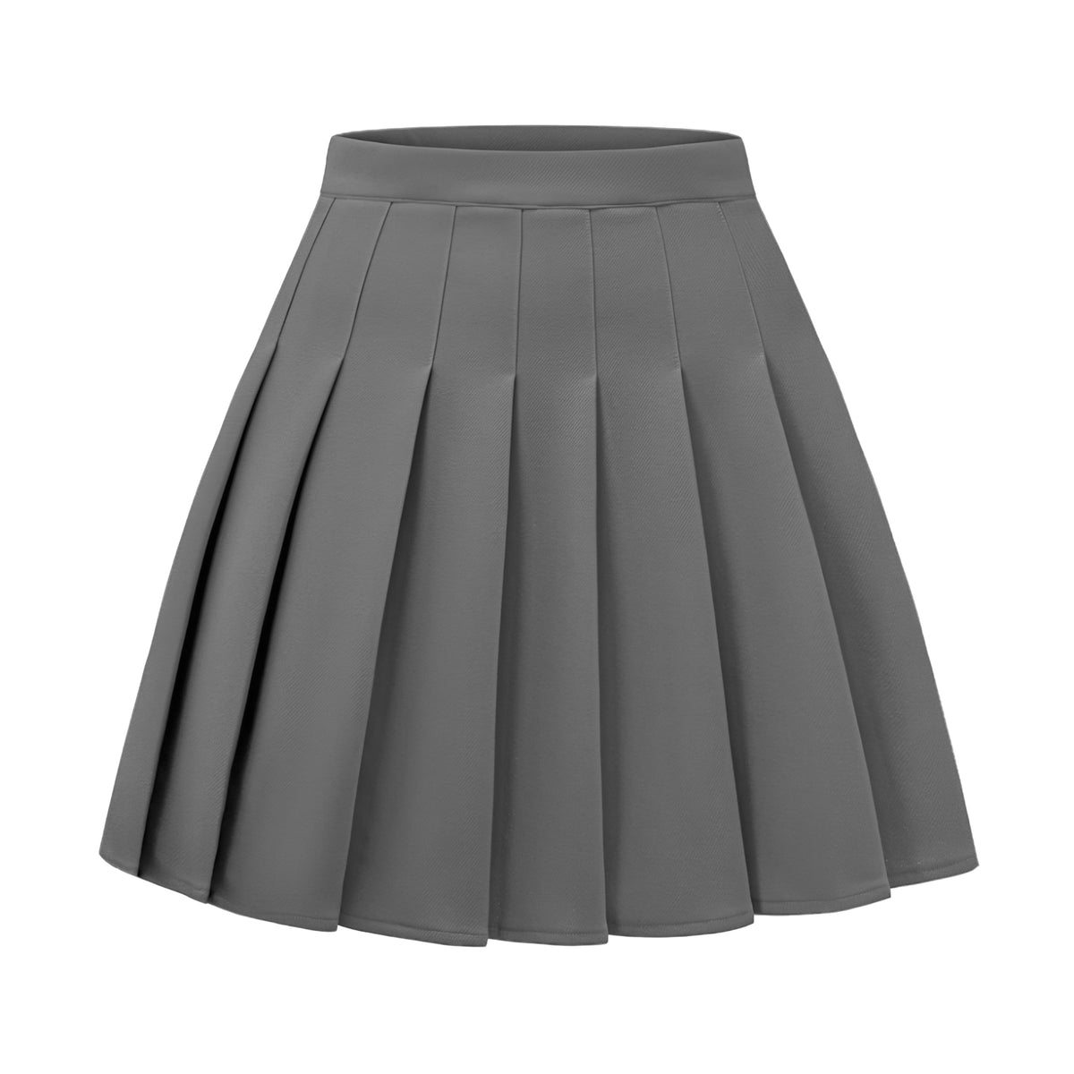 DRESS NICES Women Pleated Skirt A-Line Short Mini Basic Skirt School Uniform Cheerleader Skirts Skater Skirt