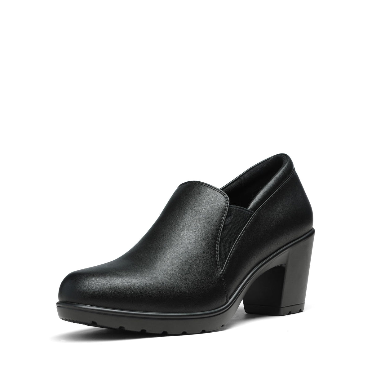 DREAM PAIRS Women's Dress Shoes Block Heel Loafers Pumps