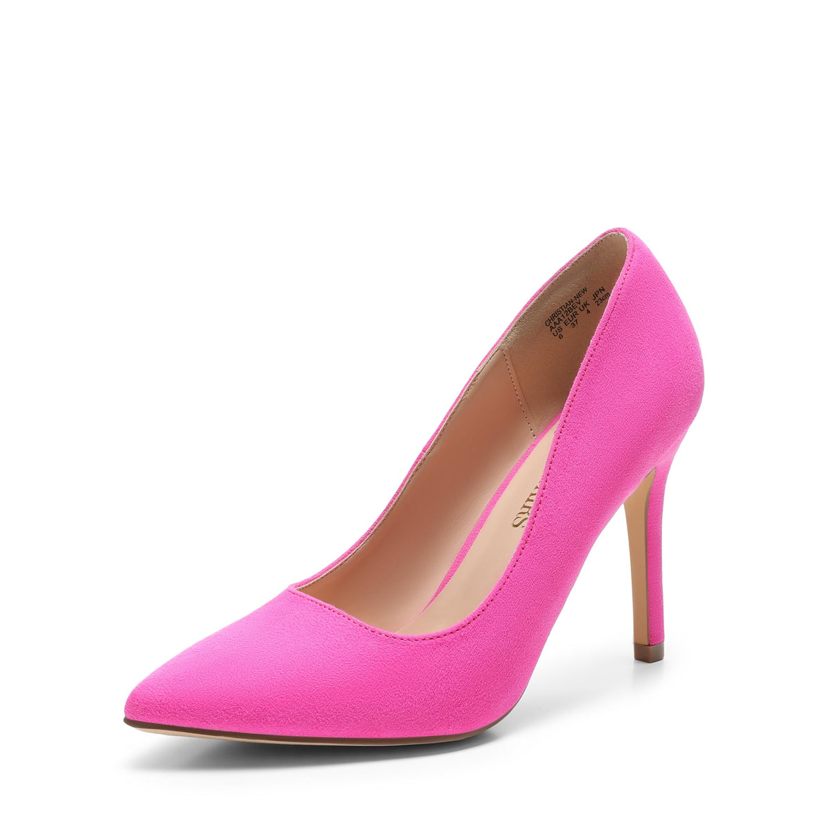 DREAM PAIRS Women's Closed Pointed Toe High Heels