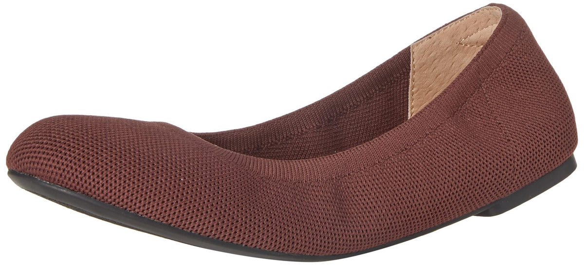 Amazon Essentials Women's Knit Mesh Ballet Flat