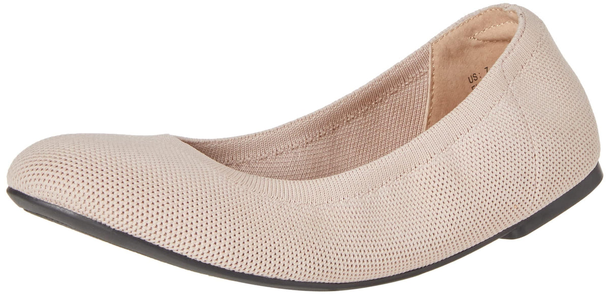 Amazon Essentials Women's Knit Mesh Ballet Flat